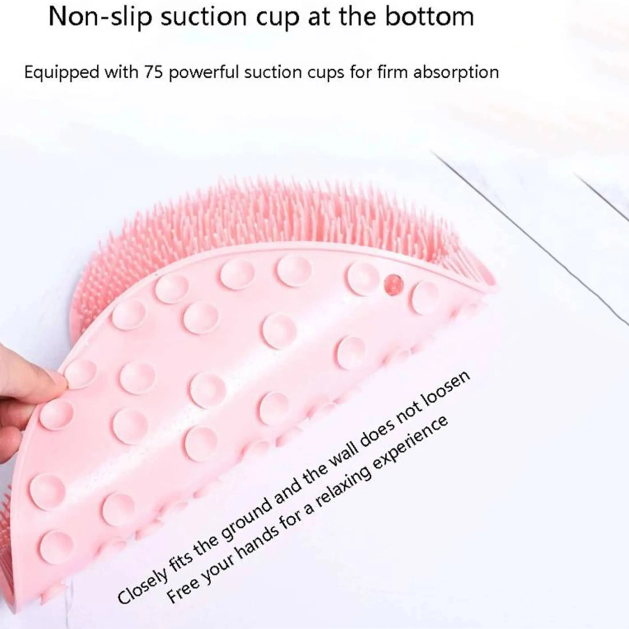 1Pc-Luie Voet Wrijven Tool Huishoudelijke Badkamer Voet Borstelen Zool Massage Pad Met Zuignap Anti Slip Voet Wash Pad