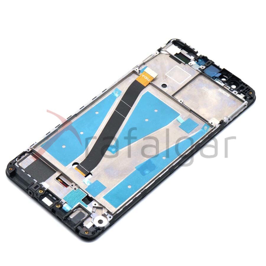 Para huawei y9 2018 display lcd tela de toque l22 lx2 lx1 lx3 para huawei y9 2018 display com quadro do telefone móvel lcd substituir