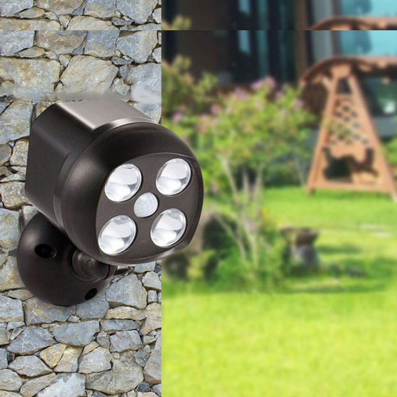 Waterproof Lights IP65 Outdoor with Sensor Battery Operated Security Lights