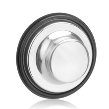 Stal nierdzewna + utylizacja odpadów gumowych korek stal nierdzewna + czarny 85mm zlewozmywak części sprzedaż trwałe