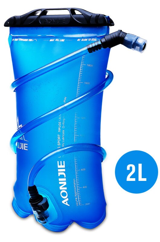 AONIJIE C9108 Ultraleicht Laufen Weste Trink Rucksack Tragbare Pack draussen Taschen Für Pfad Camping Wandern Marathon- Radfahren: SD16 2L WaterBladder