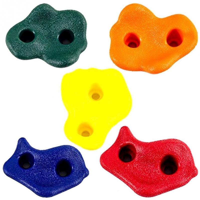 1 Pc Children Outdoor Indoor Playground Plastic Rock Climbing Holds Wall Set Kit Rock Stones Backyard Kids Toys