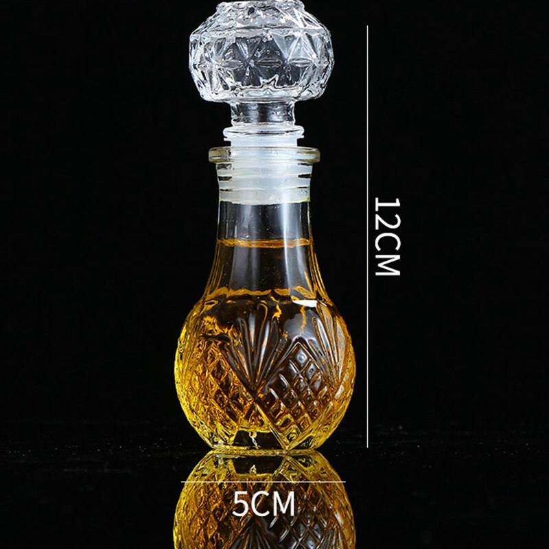 Jarra de miel de cristal de lujo X15, jarra de 50ml de capacidad, 2oz, decantador, botellas de vidrio de almacenamiento, de de boda, tarros de miel: G