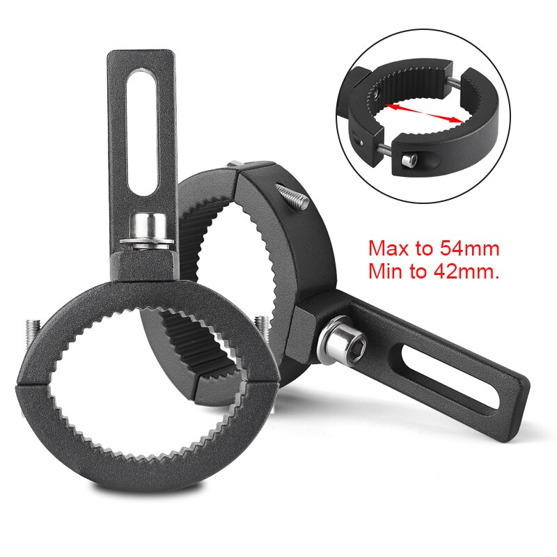 M8 M6 Schroeven Spotlight Beugel Led Koplamp Montagehouder Motorfiets Vork Schokdemper Post Ondersteuning Base
