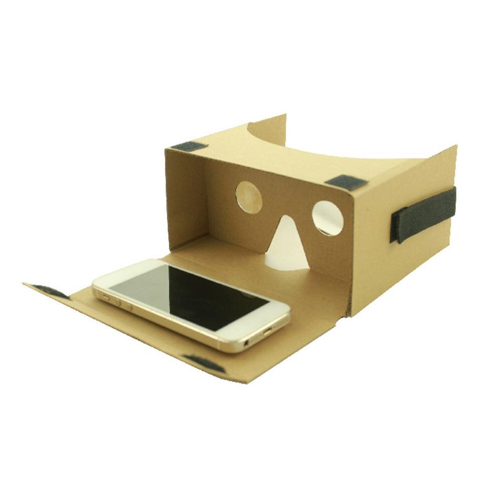 3D VR Head-mounted Carton Style Glasses For Mobile Phone