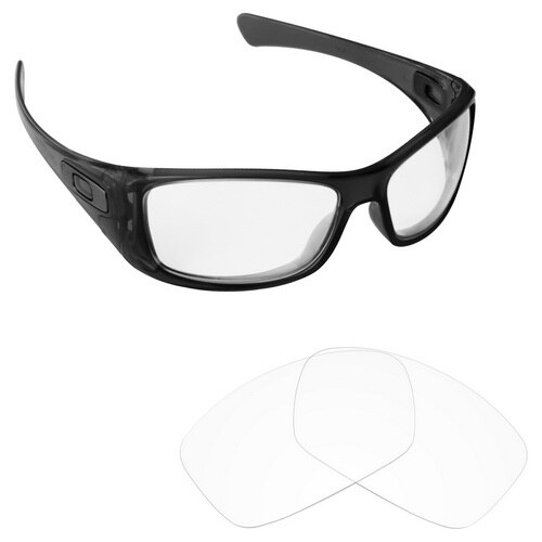 ToughAsNails Polarized Replacement Lenses for Oakley Hijinx Frame - Varieties: Clear