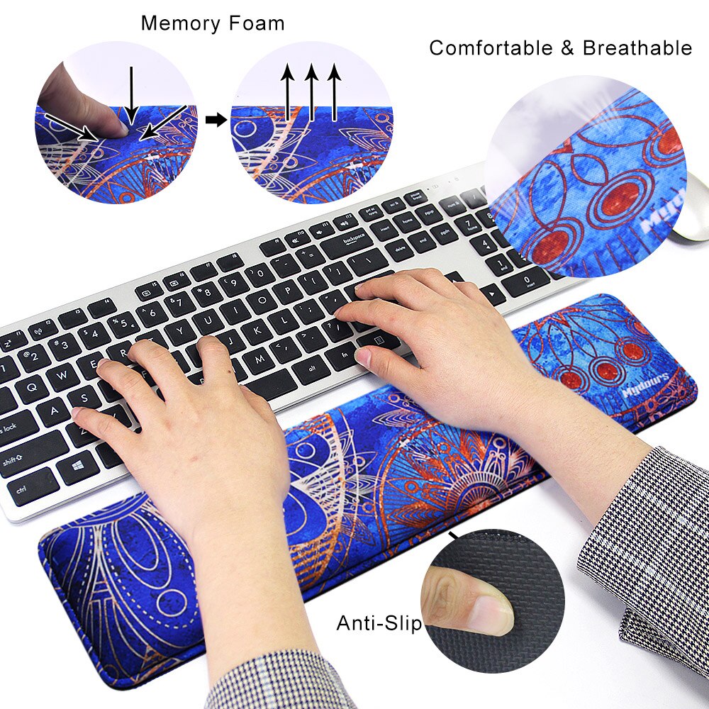 Ergonomisches Tastatur Handgelenk Rest Unterstützung Pad Kissen Weiche Handgelenk Pad für Büro Arbeit und PC Gaming