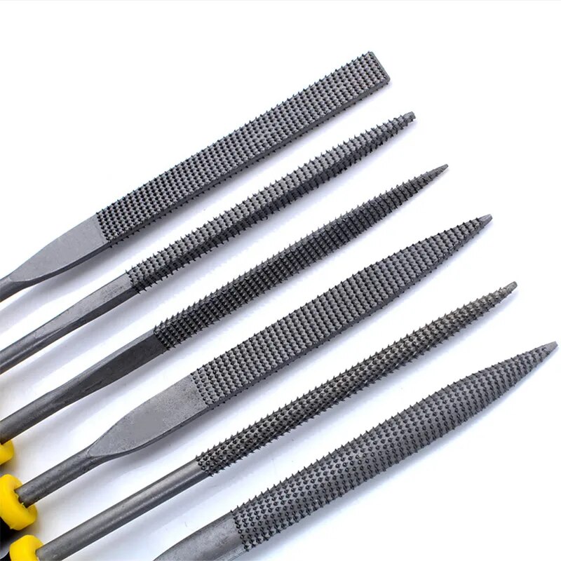 Feilen einstellen Mini Raspel Holzbearbeitung Schleifen Gestaltung Kleine Stahl Feile Nadel Metall Hart Holz Kork Polieren Carving Werkzeuge Für Hand
