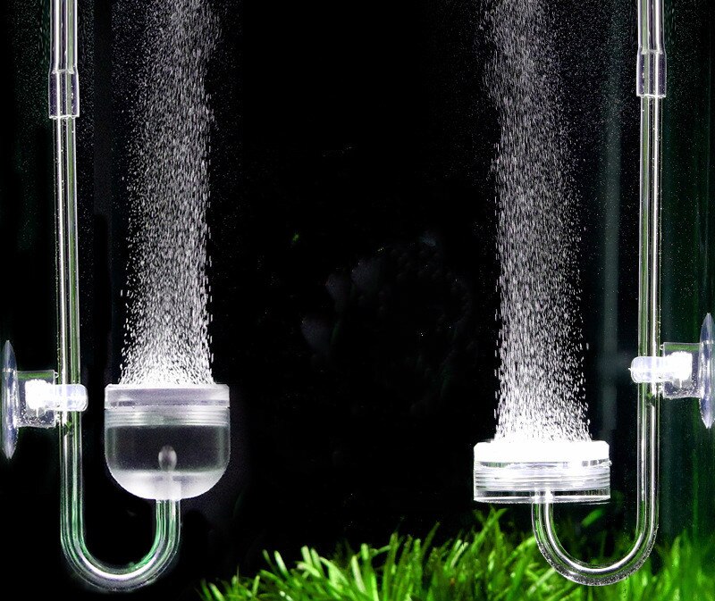 Wuyouchy Uuidear CO2 Diffuser Aquarium Creatieve Aquatische Apparatuur Acryl Raffinaderij Bubble Tonen Fish Tank Plant Verse Zee Water
