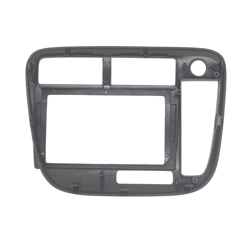 9" Car Radio Dash Panel Fascia For Honda Civic 1996 1997 1998 1999 2000 2001 Manual AC Stereo Mounting Bezel Faceplate Frame Kit