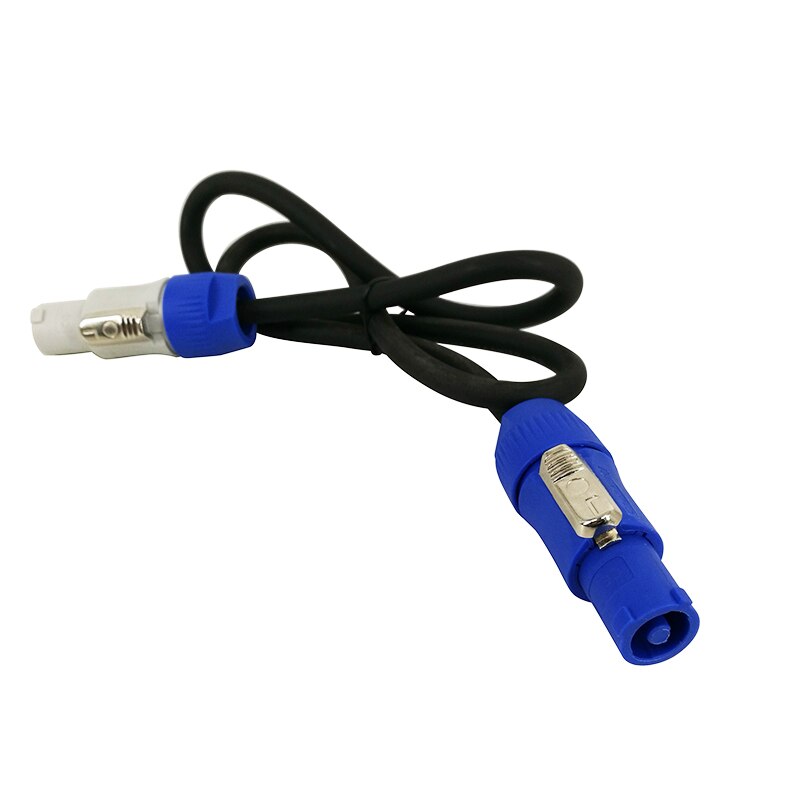 Powercon Connector Stekker Connector Blauw/Wit Voor Led Par \ Moving Head Led Power Cable Plug Socket