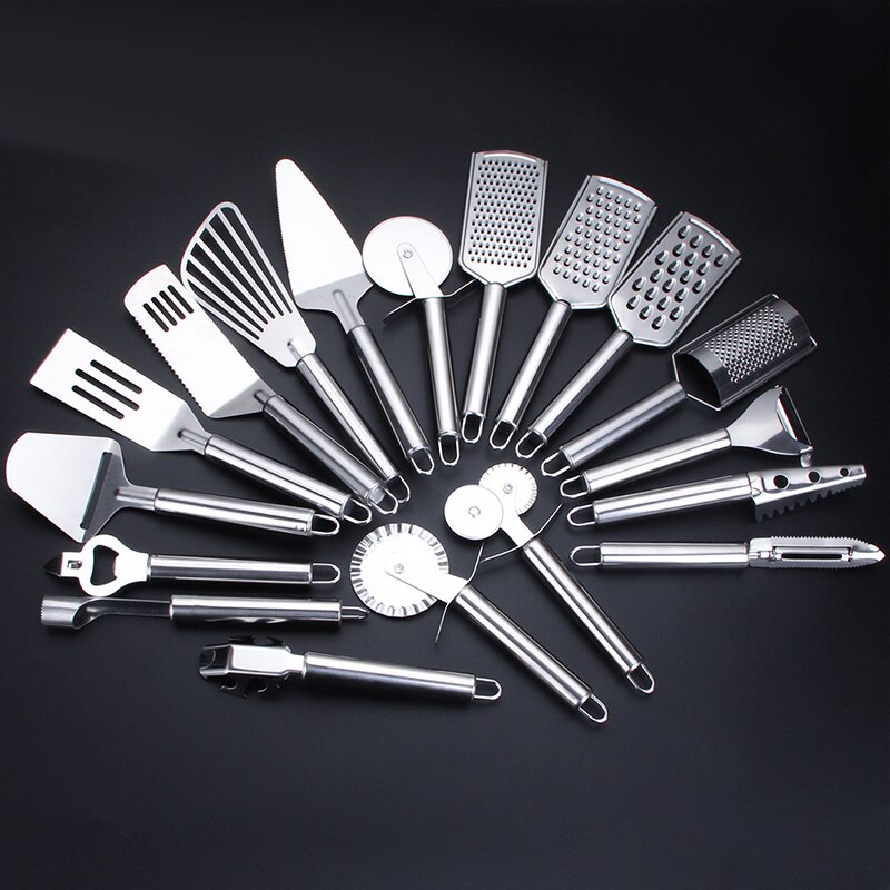 Outils de cuisine outils à Pizza couteau pelle à gâteau fromage rabot gingembre rabot ensemble de cuisson