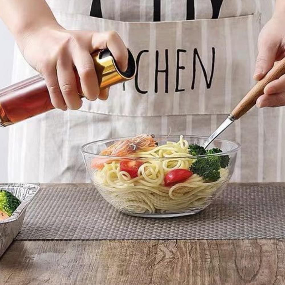 1pc glas olivenolie sprøjte olie spray tom flaske eddike flaske olie dispenser til madlavning salat bbq køkken bagning