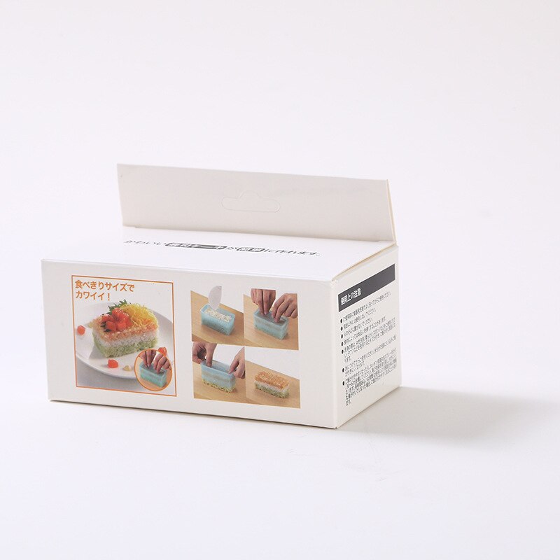 Musubi Maker Press Sushi Making Kit Rectangular Sushi Musubi Mold Hawaiian Spam Musubi Kimbab Onigiri Kitchen Accessories