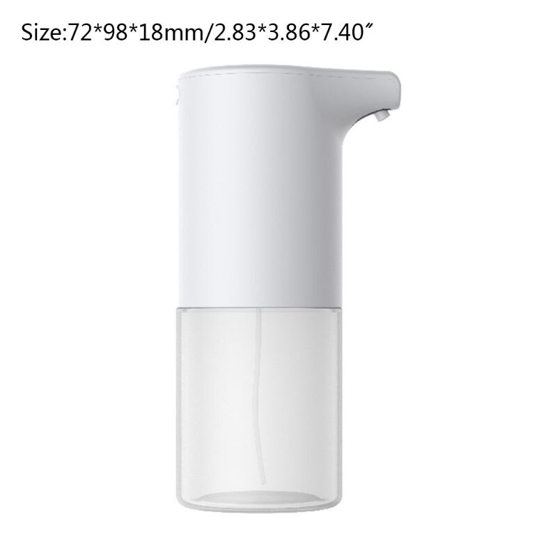 350ml beröringsfria automatiska tvålautomater usb-laddning handsfree smart infraröd rörelsesensor flytande skummaskin