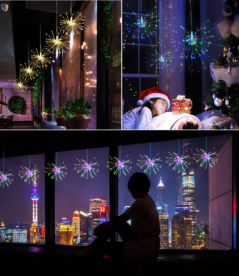 Starburst Lichterkette - 120-240 LEDs
