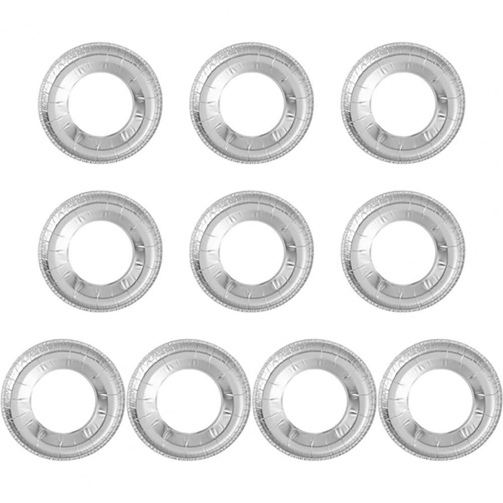 10Pcs Stove Pad Waterproof Removable Gas Stove Protector Round/Square Shape Stovetop Protector for Home Gas Stove Cover:  Round