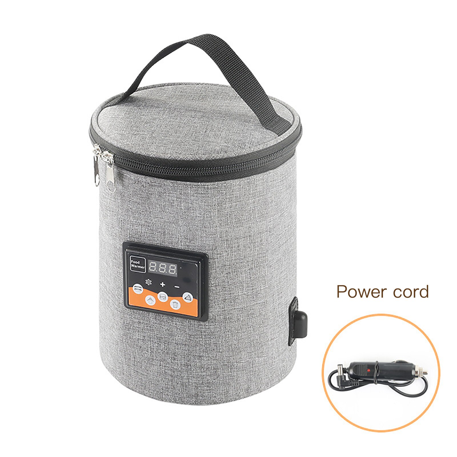 Draagbare Snel Zuigfles Eten Melk Travel Outdoor Cup Warmer Heater Dc 12V In Auto Baby Baby Fles warmer Heatered