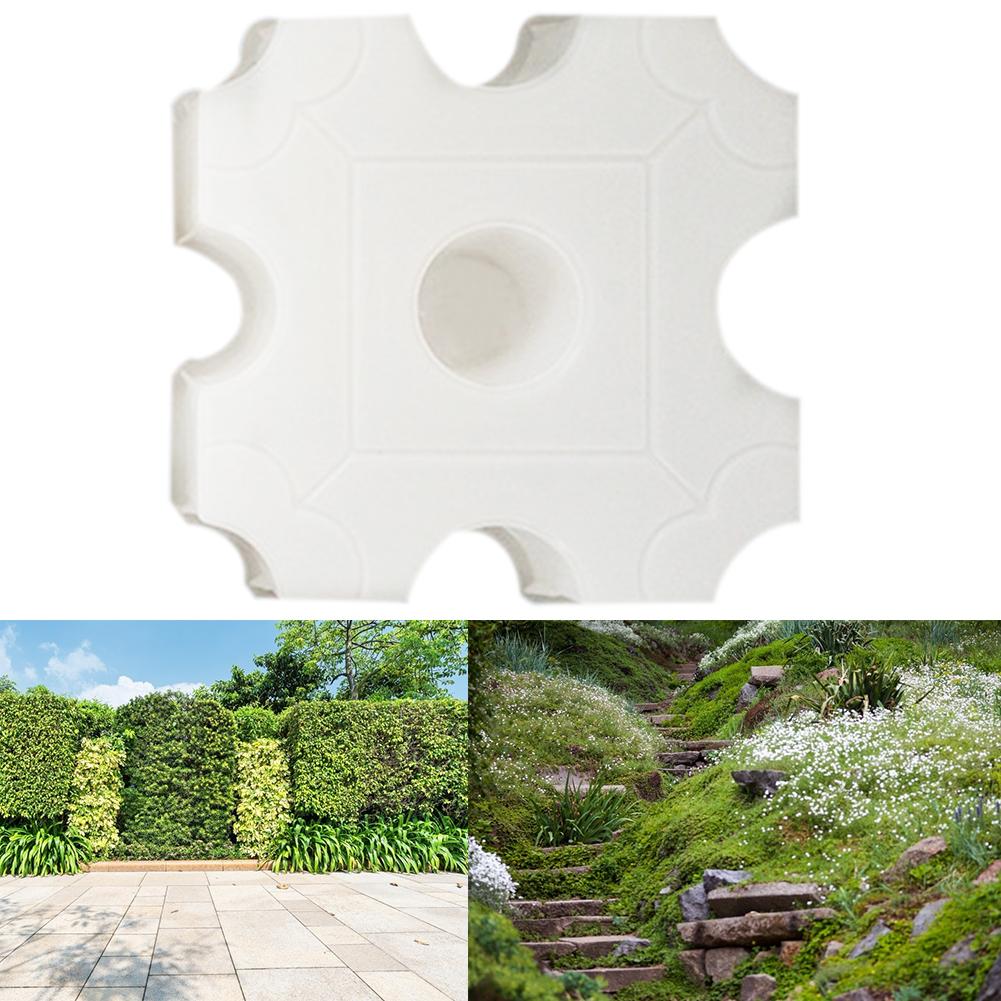 Bestrating Mallen Delicate Textuur Diy Path Gazon Bestrating Cement Brick Mold Tuin Steen Road Beton Bestrating Tool