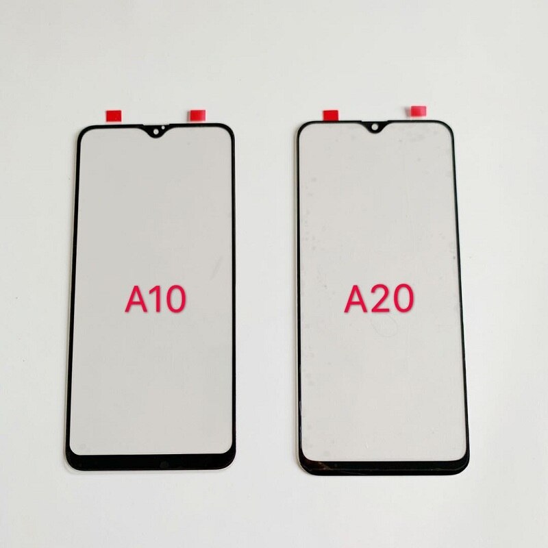 Outer Screen Voor Samsung Galaxy A10 A20 A30 A40 A50 A70 Front Touch Panel Lcd-scherm Out Glass Cover Lens telefoon Reparatie Onderdelen