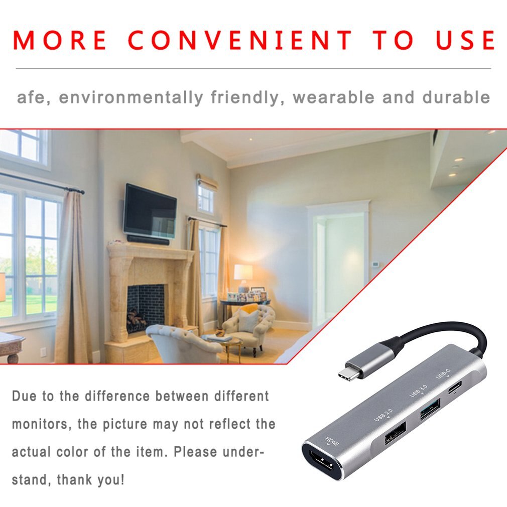 Usb c til hdmi adapter hub til til samsung dex station mhl til galaxy  s8 s9 s10/ plus note 10/9 tab  s4 s5e s6 type c