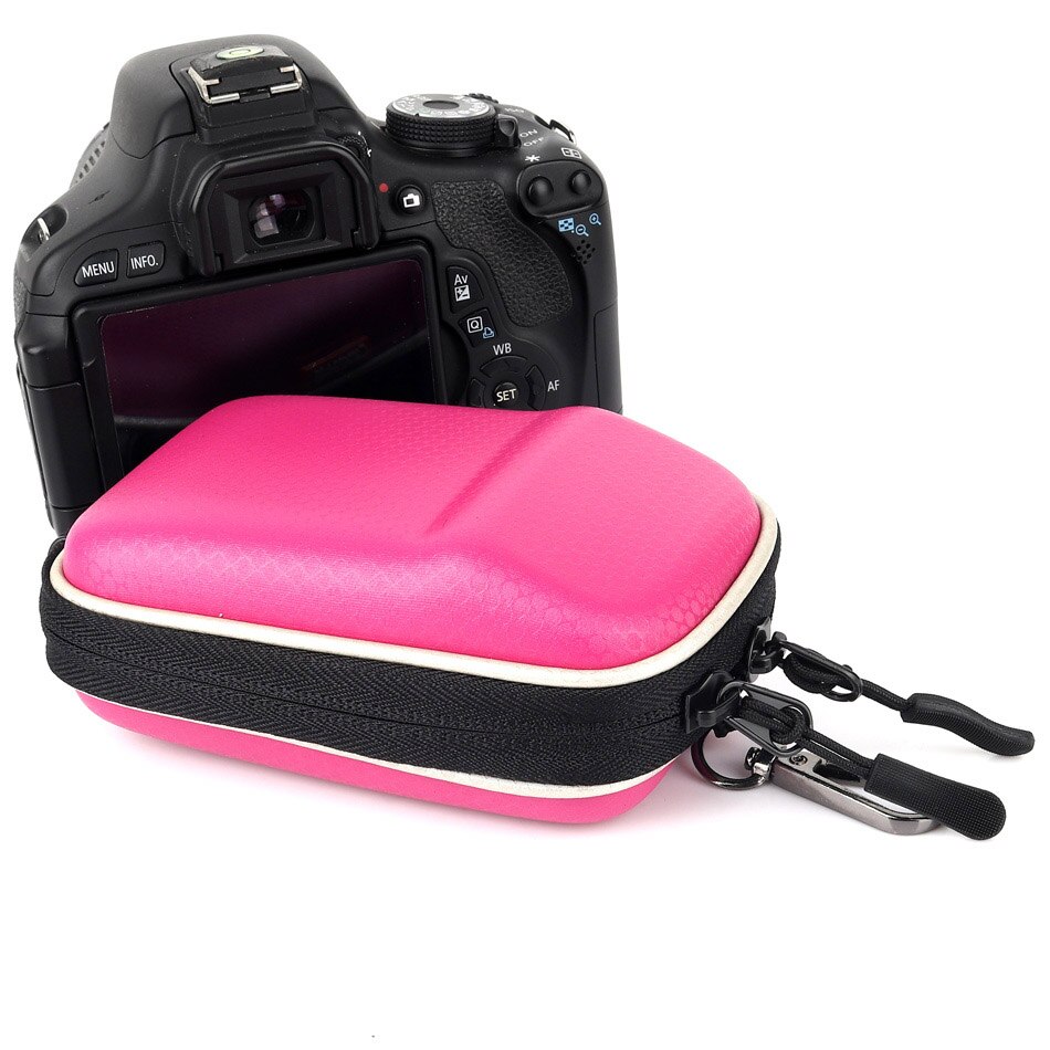 Funda rígida para cámara Digital, carcasa rígida para Panasonic Lumix DC-TZ90 DC TZ90 TZ80 TZ85 TZ70 TZ60 TZ57 TZ50 TZ40 TZ30 TZ20 ZS70 ZS50 ZS40 ZS30: pink