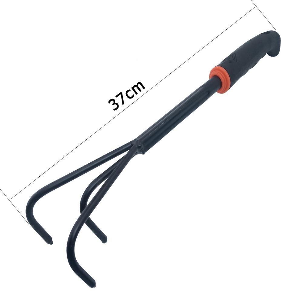 Spade Shovel Harrow Set Gardening Tools Potted Plants Maintenance Suit With Wooden Handle Garden Tool.