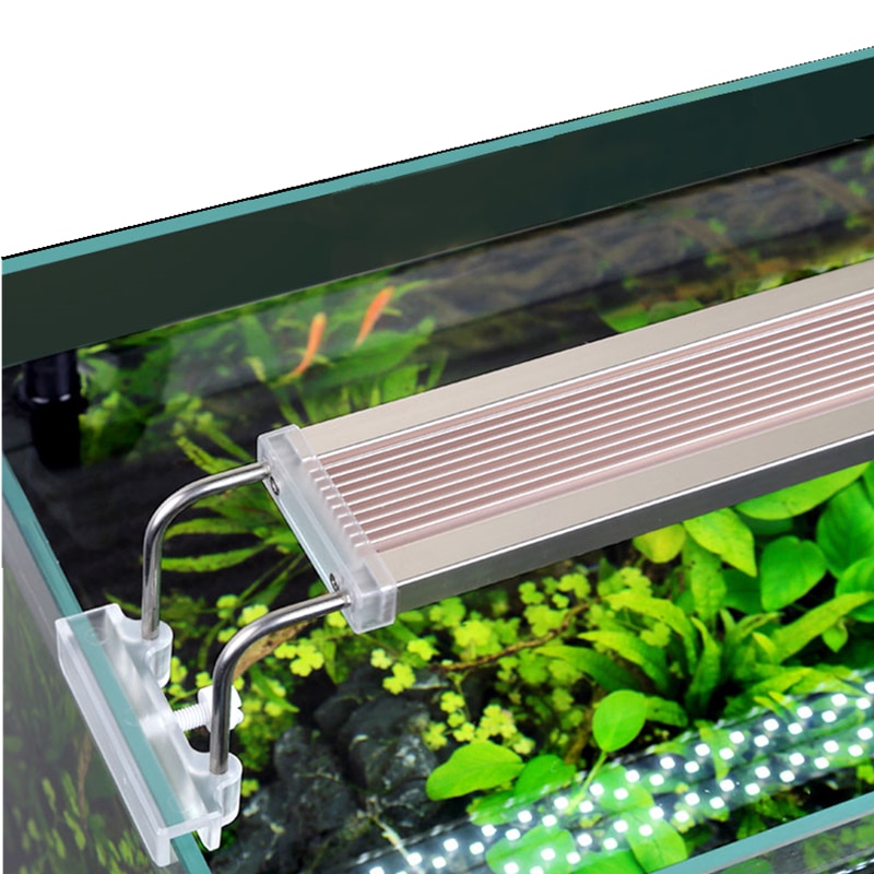SUNSUN ADE-Lámpara de iluminación LED para acuario, dispositivo ultrafino para cultivo de plantas acuáticas, 5-24W, 220V