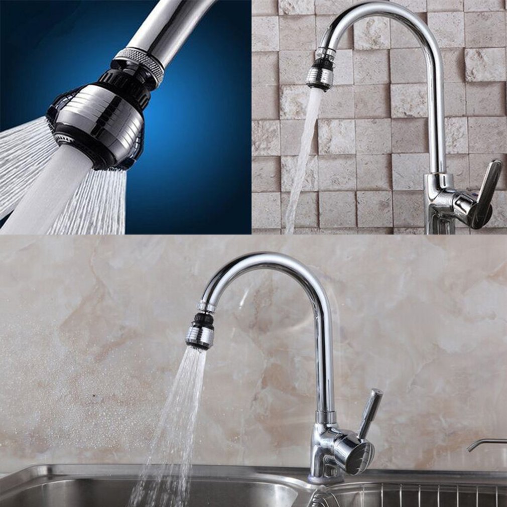 360 draaibare kraan draaibare eind diffuser waterbesparende adapter apparaat anti-spat douche bad klep filter voor thuisgebruik