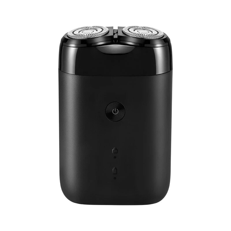Xiaomi-Afeitadora eléctrica Mijia MSX201, Original para hombre, con 2 cabezales giratorios, portátil y resistente al agua maquinilla de afeitar recargable USB