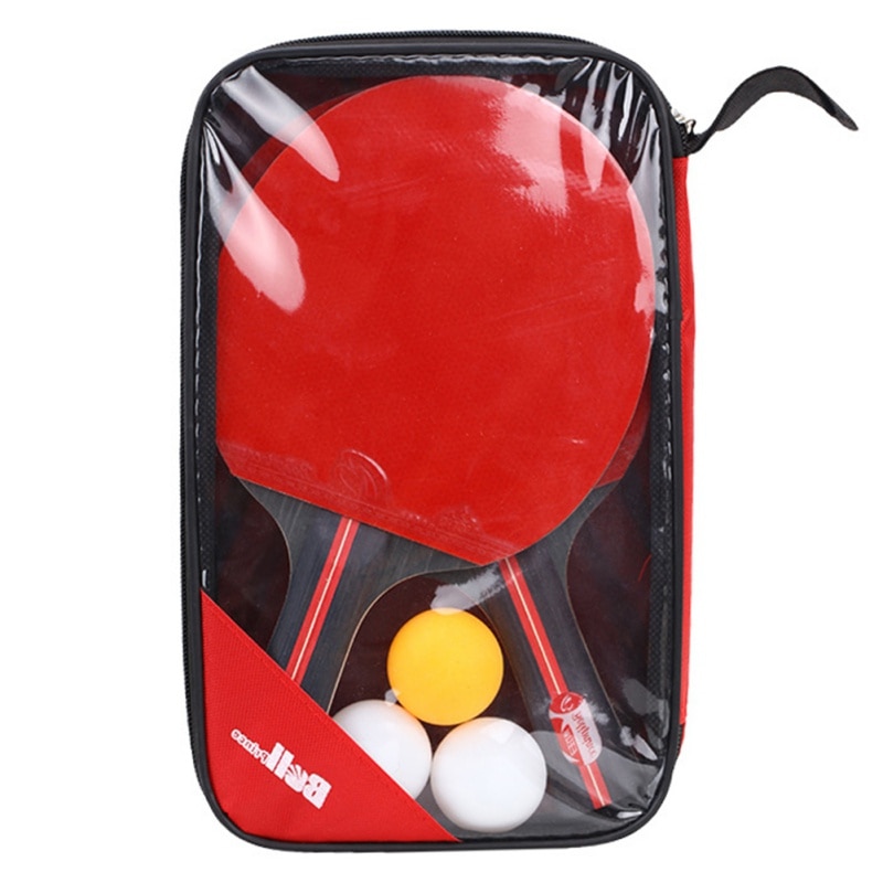 2Pcs Neue Verbesserte Carbon Tischtennis Schläger Set Super Leistungsstarke Ping Pong Schläger Bat Für Erwachsene Club Ausbildung