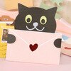 Enveloppe animal de dessin animé 30 pièces/ensemble, carte message de remerciement, carte de vœux d'anniversaire pour bébé, cartes de , feuille universelle: 5