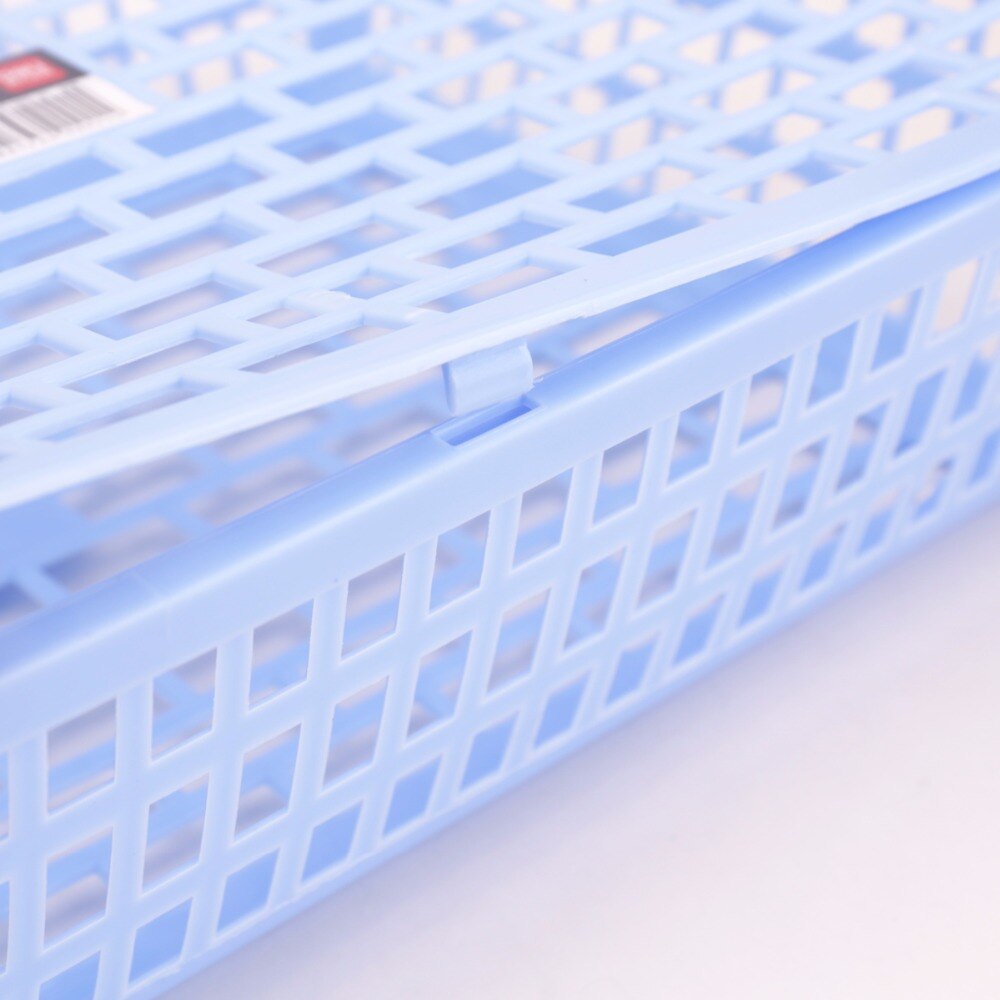 Deli 1pcs 924 file basket A4 Thickening of plastic storage basket rectangular desktop file storage basket storage box