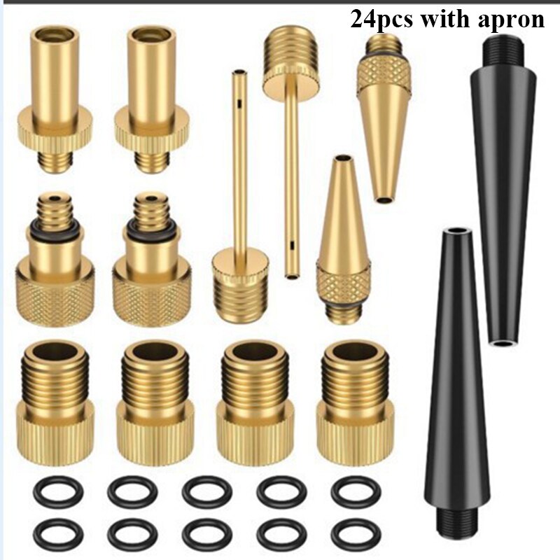 1set Bike Bicycle Presta To Schrader Valve Adapters Presta Valve Extension Pump Tools for Mountain Road Bike Valve Adaptor: D series
