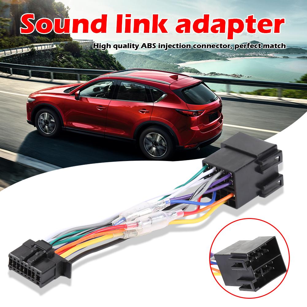 Durable Stereo Wiring Harness Connector Car Stereo Radio ISO Wiring Harness Connector 16 Pin PI100 for Pioneer 2003-on