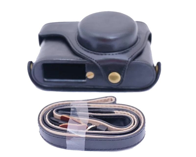 Jahrgang Video kamera tasche für Leica X1 X2 X-1 X-2 digitalkamera PU leder kamera tasche mit trageriemen nehmen batterie direkt