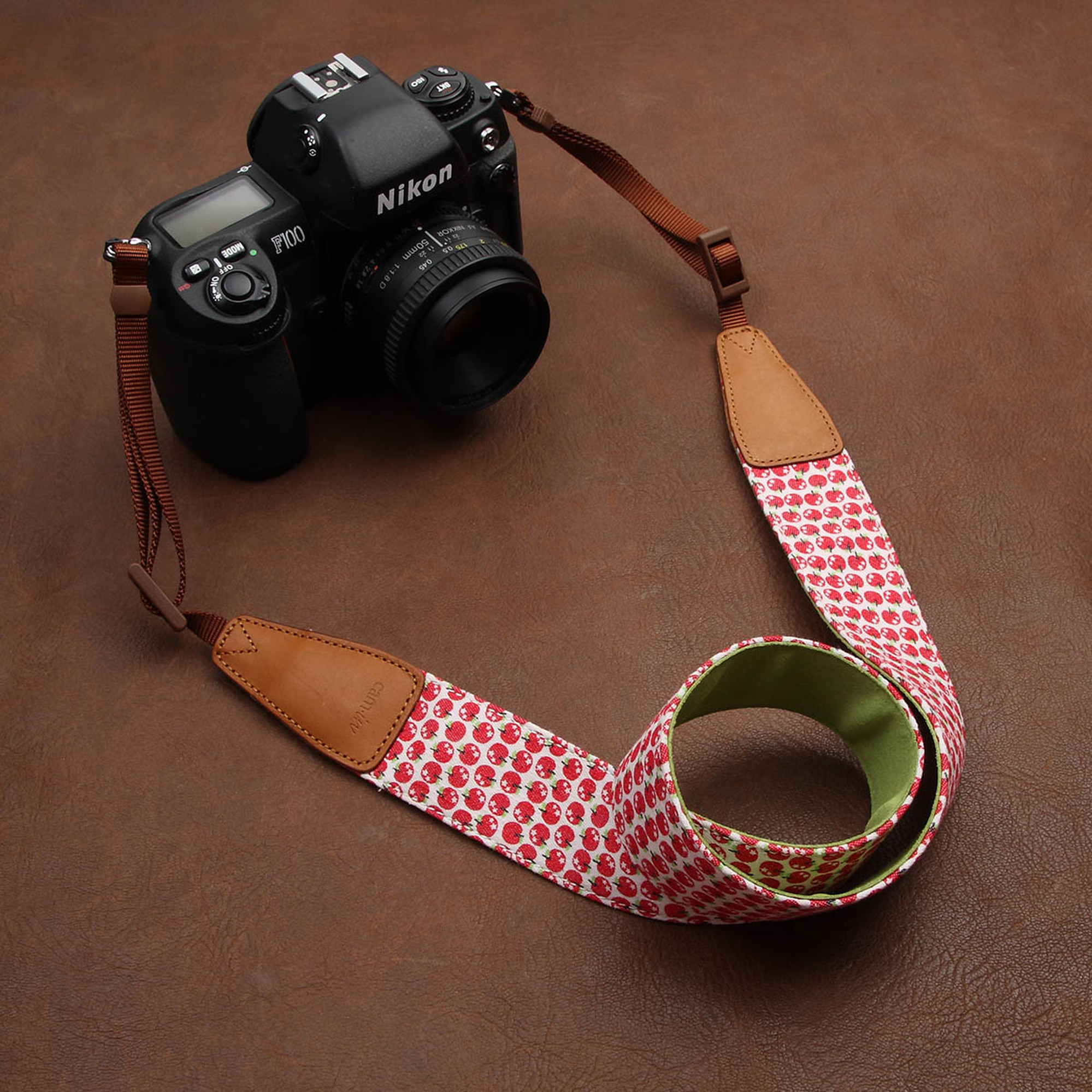 Cam-in Ninja Cotton - Knit Micro - Camera Strap for Sony Leica Fuji Nikon Canon Cameras