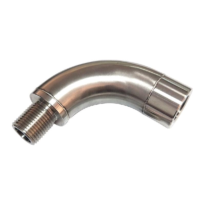 M18X1.5 O2 Angled Oxygen Sensor Lambda Extension Spacer Brass For Decat /Hydrogen