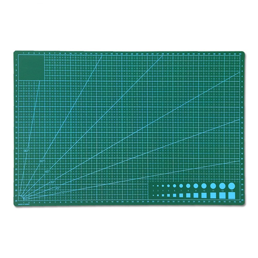 A4 A3 Leather Craft Cutting Mat Board Engraving Soft Pad Hand Writing Plank 3mm Thickness Inch Size Cutting Mat DIY Craft Tool: A3