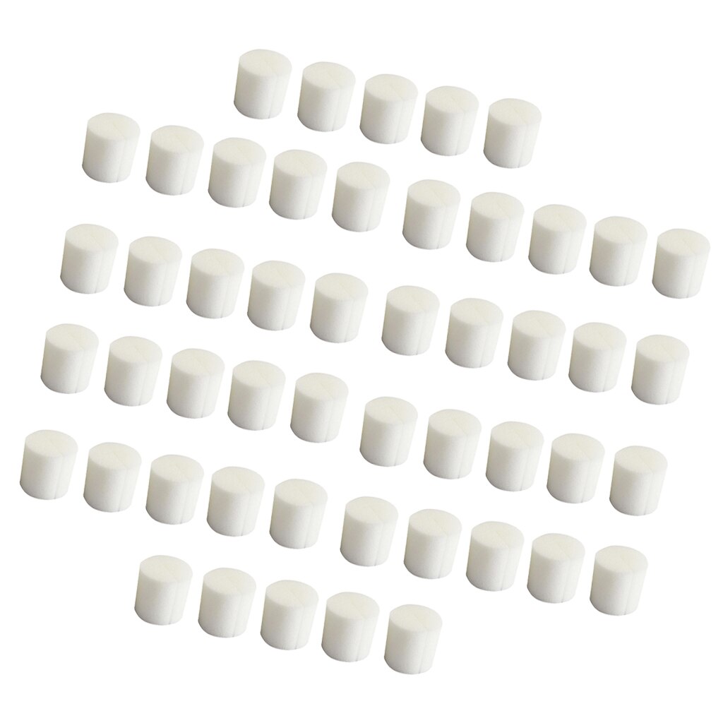 Éponge blanche de culture hydroponique | Mini-insertion, mousse de collier de clonage végétal, mousse Durable de chauffage, mousse à col hydroponique