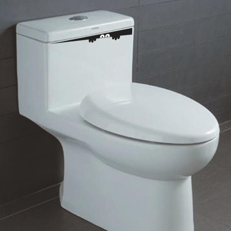 Waterproof Toilet Bathroom Stickers Toilet Sticker DIY Wall Sticker Funny Explosion Models Bathroom Decor Home Decor
