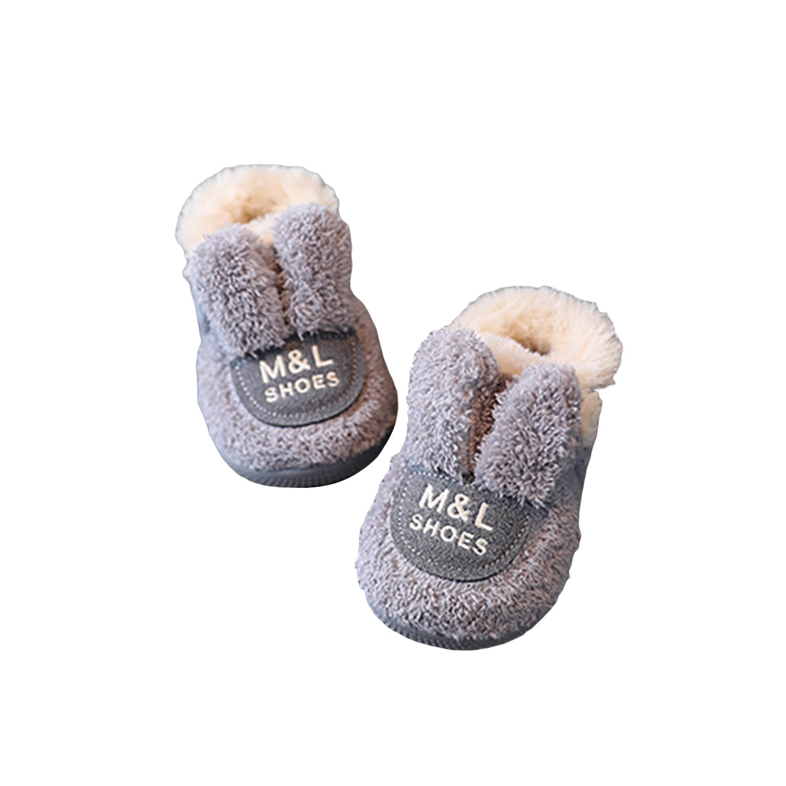 Scarpe adorabili per bambini pantofole per neonati bambino neonato ragazza presepe scarpe simpatico cartone animato orecchie di coniglio antiscivolo Prewalker pantofole per bambini