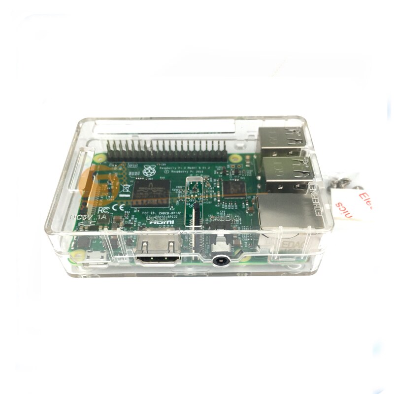 Raspberry Pi 3B/3B + Case Voor Raspberry Pi 3B/3B +