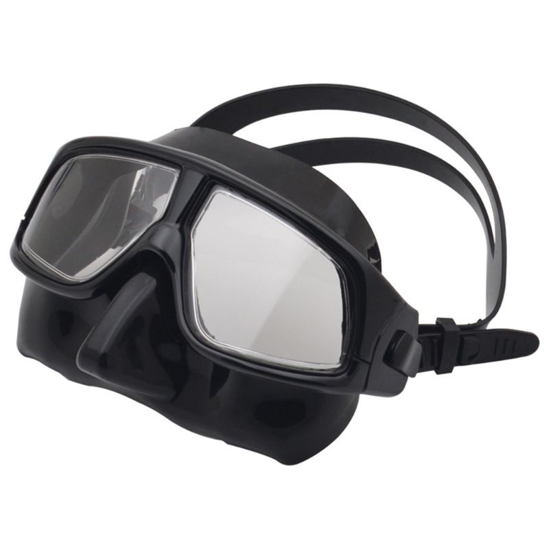 Oval Diving Mask Spearfishing Mask Classic Retro-Style Panoramic Wide