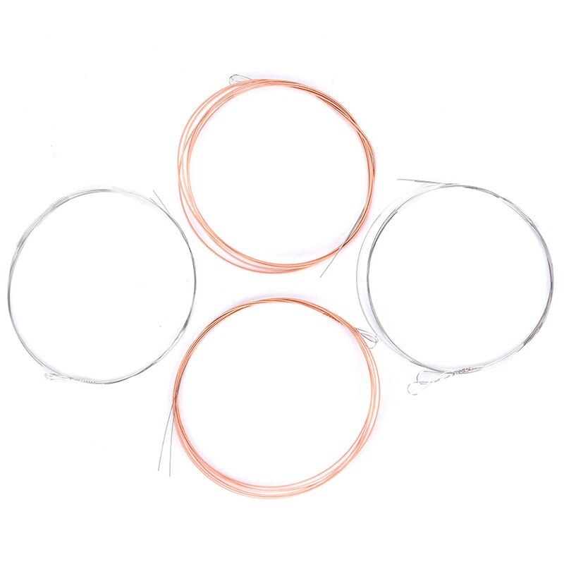 Mandolin Strings String Set E/A/D/G Imported Stainless Steel Mercerizing Strings Musical Instrument Accessories 8pcs/pack