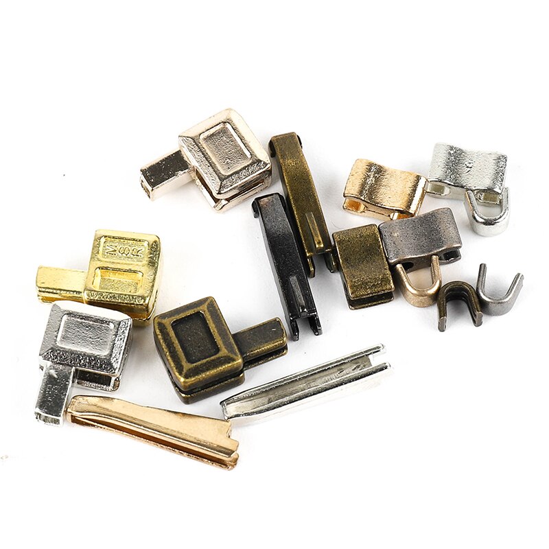 Zipper Repair Tool Set Metal Stopper Double Slider /Open End/Close end Zipper Sewing Stopper Accessories Zipper DIY For Clothes