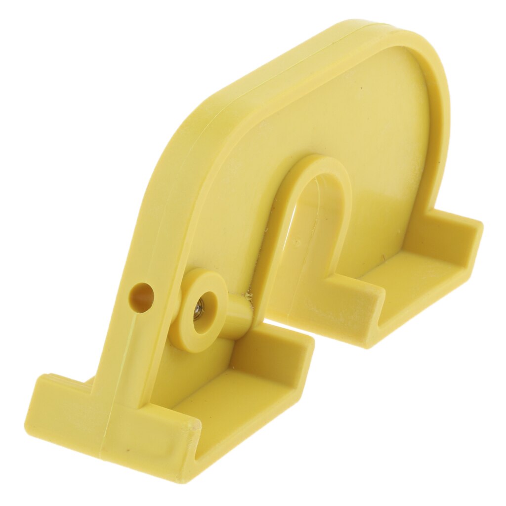 Low price Nylon Circuit Breaker Lockout Devices MCB Lockout Safety Lock Yellow Color