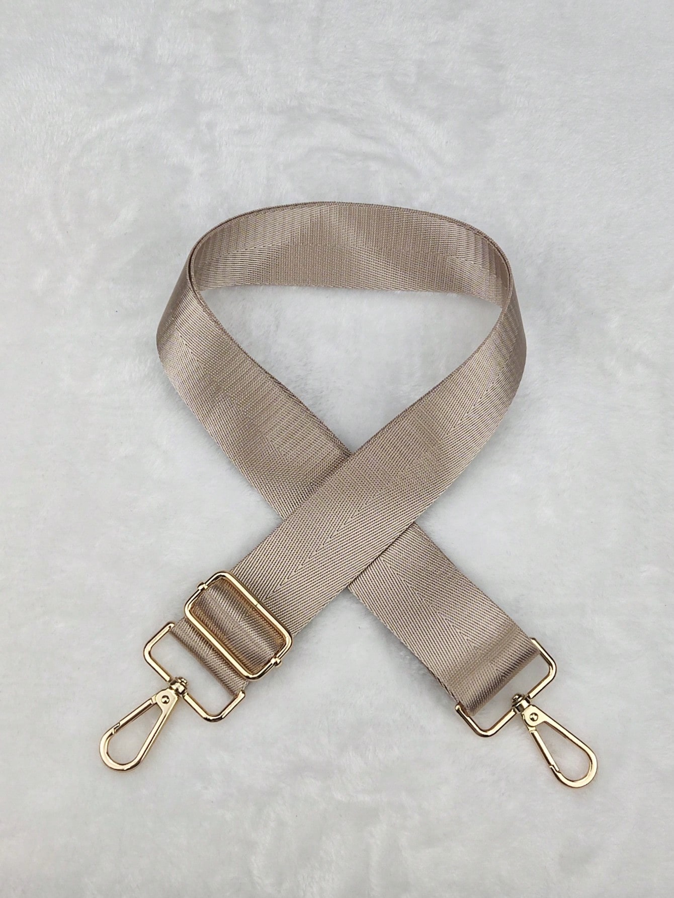 Cinturón ajustable para bolso cruzado, correa de hombro de poliéster tejido, Asa Simple de Color sólido: L / Vino tinto