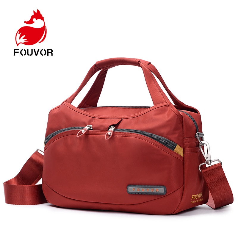 Fouvor décontracté fourre-tout sacs Messenger sac étanche hommes ceinture sac Oxford Zipper sac bandoulière pour homme directe