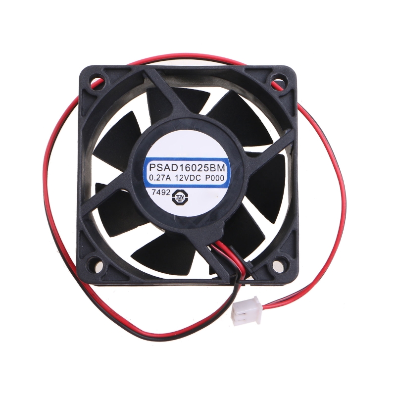 12V DC CPU Case Cooling Fan Upgraded Computer Case Cooling 60mm 60X60X25 mm Sleeve for Radiator CPU Cooler Computer